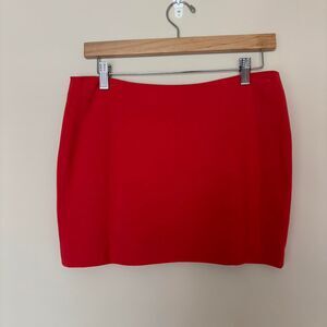 Emporio-armani Women's Red Skirt